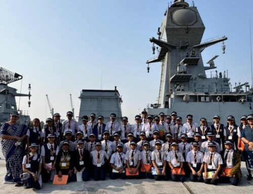 INS Surat, Hazira Visit